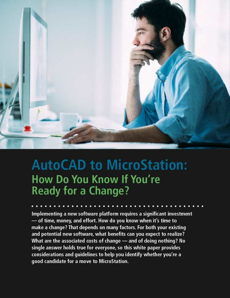 Read more about the article SWITCH to MicroStation​
